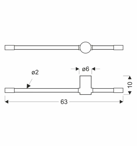 Nowoczesny kinkiet LED BATUTA 2 złoty z białym kloszem 14W do salonu i sypialni CANDELLUX