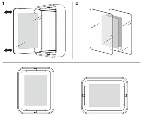 Ramka na zdjęcie Bellwood walnut outlet