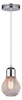 Lampa wisząca Gliva 1x60W E27 chrom (bez  żarówek)