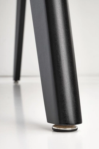 Stół rozkładany do jadalni Sonik 2 dąb naturalny czarne nogi nowoczesny 150–210 cm Intesi