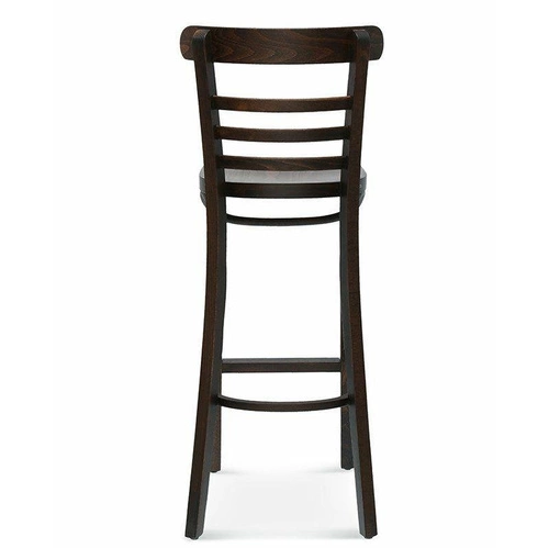 Hoker drewniany z oparciem Fameg BST-225 CATA prowansalski tapicerowany personalizowany 75 cm