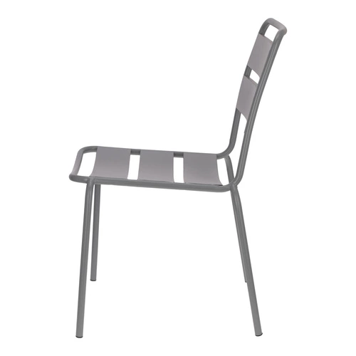 Zestaw 4 krzeseł Barco szare