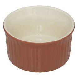 Ramekin ceramiczny 9 cm czerwony