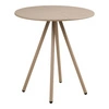Stół Barletta bistro okrągły taupe 70 cm do ogrodu i na taras