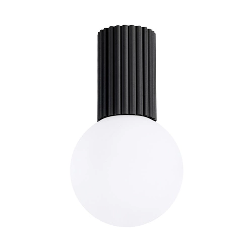 Plafon HALO czarny IP44