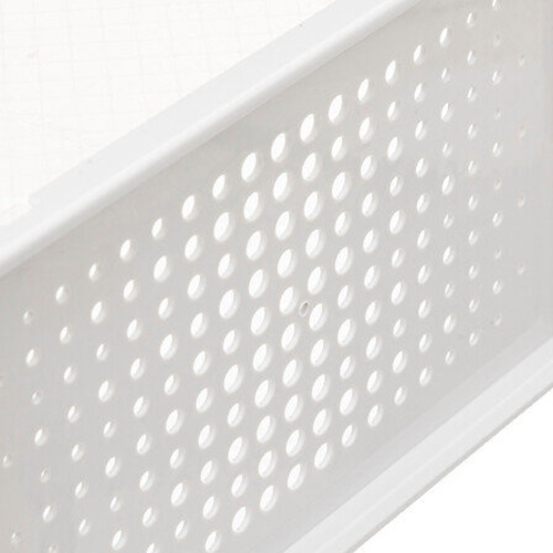 Stojak na buty Stak 5five simply smart transparentny, sztaplowany zestaw pudełek z wentylacją