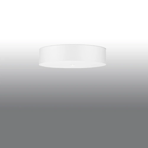 Plafon sufitowy okrągły Skala 50 biały nowoczesny do salonu i kuchni Sollux