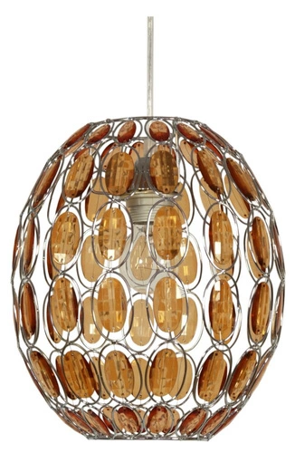 Lampa wisząca SeLMa 25 1x40W E27  pomarańczowy + linka 85-10523