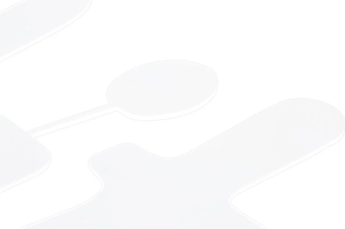 Wieszak ścienny do przedpokoju biały nowoczesny metalowy Witamy Intesi 8 haczyków