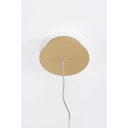 Nowoczesny żyrandol LED RIO 78 złoty aluminium do salonu i jadalni 4000K Thoro