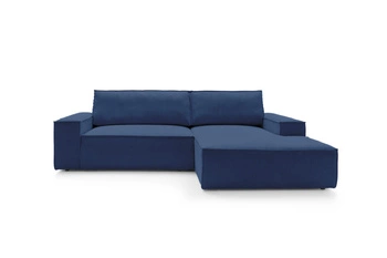 Narożnik Molde M prawy granatowy Poso 05