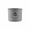 Doniczka na zioła metalowa szara Typhoon nowoczesna osłonka do kuchni 11 cm