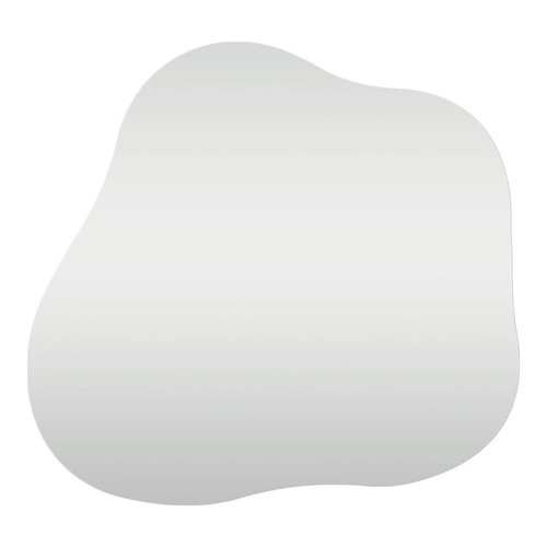 Lustro nieregularne Palermo 50x55 cm bez ramy wiszące do przedpokoju i salonu Intesi