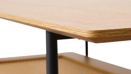 Stolik kawowy Pensacola prostokątny dębowy 55x110 nowoczesny do salonu