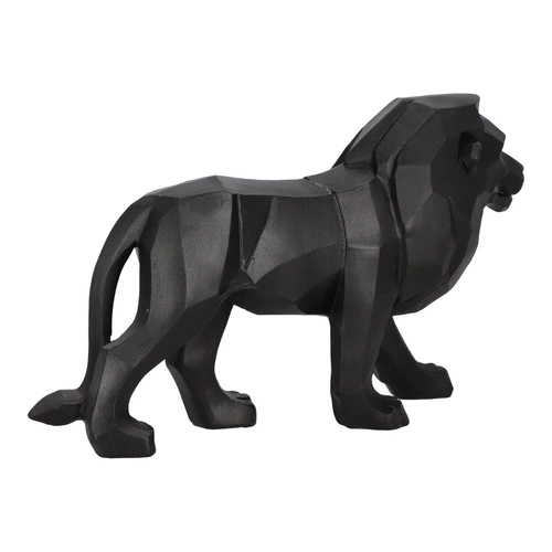 Figurka origami Lew czarna