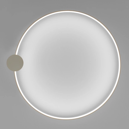 Plafon sufitowy LED RIO 110 beżowy nowoczesny okrągły ściemnialny do salonu Thoro