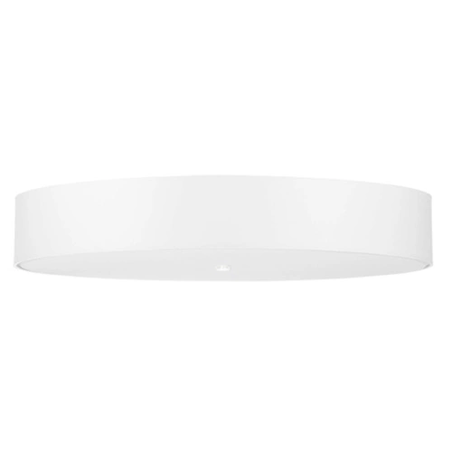 Plafon sufitowy okrągły biały SKALA 80 nowoczesny do salonu kuchni i sypialni Sollux