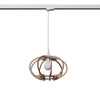 Lampa wisząca MANDELINO naturalne drewno  E27 4000K 7,5W 690lm #W