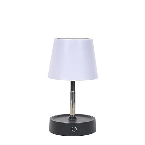 Lampka nocna do sypialni Lumio Intesi bezprzewodowa dotykowa z regulacją wysokości minimalistyczna