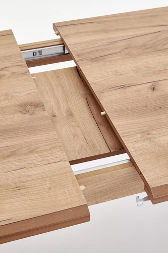 Stół rozkładany do jadalni Victory Intesi 160-240 cm skandynawski drewniany blat naturalny