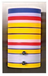 Kinkiet ścienny Fresco nowoczesny multikolorowy do salonu i sypialni CANDELLUX LIGHTING