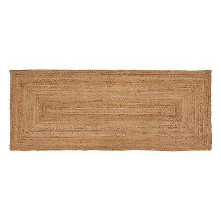 Dywan boho z naturalnej juty Atmosphera 80x200 cm prostokątny do salonu i sypialni