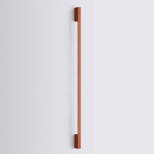 Kinkiet ścienny LED SAPPO 150 nowoczesny czerwony aluminiowy do salonu i sypialni Thoro