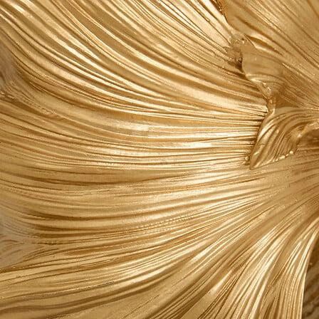 Figurka dekoracyjna Bojownik Atmosphera złota glamour 22,5cm na komodę do salonu