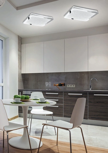 Plafon LED kwadratowy Nexit 40x40 nowoczesny biały do salonu i sypialni IP44 CANDELLUX