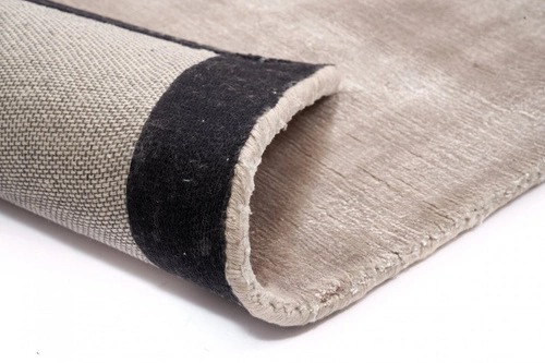 Dywan nowoczesny beżowy Plain Paloma 160x230 do salonu i sypialni ręcznie tkany wiskoza Carpet Decor