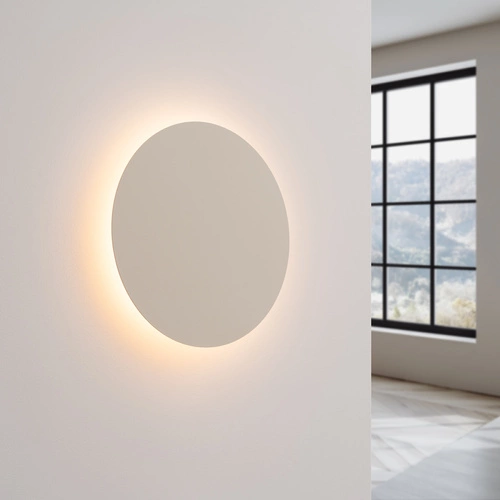 Nowoczesny kinkiet ścienny LED BORGEN beżowy do sypialni i salonu 30 cm Thoro