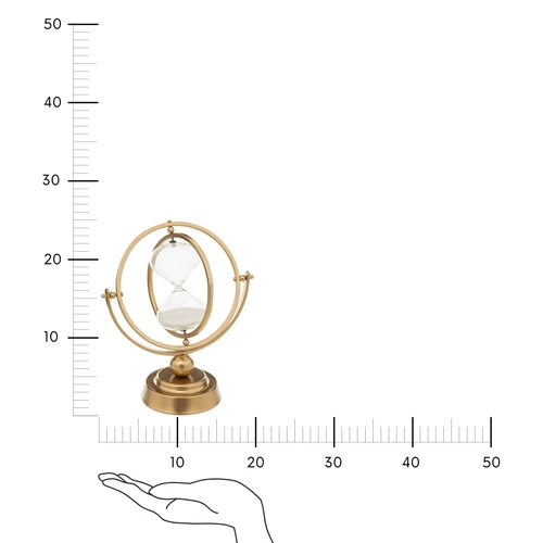 Dekoracja klepsydra Bota złota