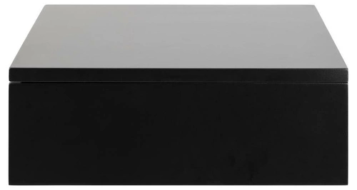 Szafka nocna Avignon wisząca czarna 37 cm, nowoczesny styl, Actona, elegancki design