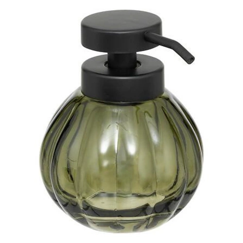 Dozownik do mydła szklany zielony 5five simply smart nowoczesny do łazienki lub kuchni