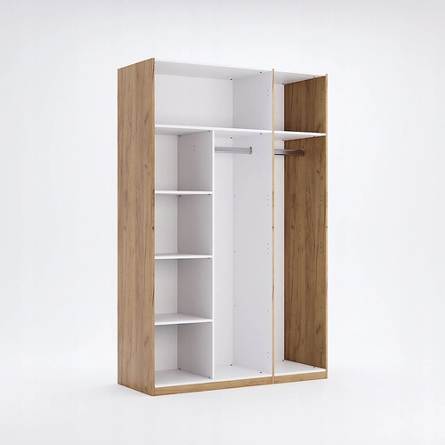 Intesi dodatkowe półki i wieszak do szafy 3/4/6-drzwiowej z płyty wiórowej