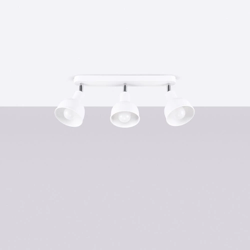 Plafon ELBA 3 biały