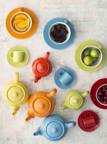 Price&Kensington czarny ceramiczny imbryk do herbaty 1,1 l nowoczesny do zmywarki