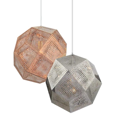 Lampa wisząca FUTURI STAR srebrna 48 cm