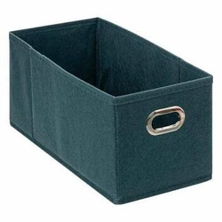 Pudełko do regału 15x31cm gładkie morskie