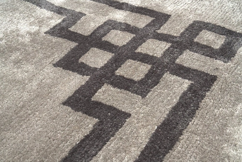 Dywan nowoczesny Venezia Stone 160x230 cm do salonu i sypialni, ręcznie wykonany z wiskozy