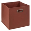 Pudełko materiałowe do regału 31x31 cm z metalowym uchwytem 5five simply smart terracota
