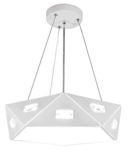 Lampa wisząca Nemezis # #  pięciokatny  42 3x40W G9  z żarówką biały
