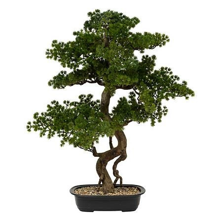 Sztuczne drzewko Bonsai 86cm Atmosphera jak prawdziwe w czarnej donicy do salonu