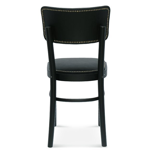 Krzesło tapicerowane Fameg Novo do jadalni i salonu drewniane skandynawskie personalizowane