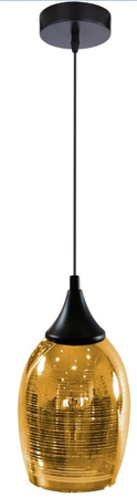 Lampa wisząca Marina 14 1x60W E27 złoty