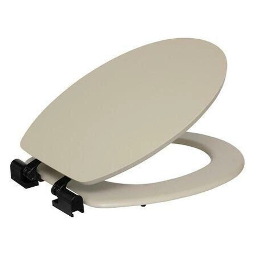 Onyx beżowa deska sedesowa wolnoopadająca z duroplastu do łazienki