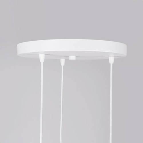 Lampa wisząca BRINA 3P biała nowoczesna do salonu i jadalni nad stół SOLLUX