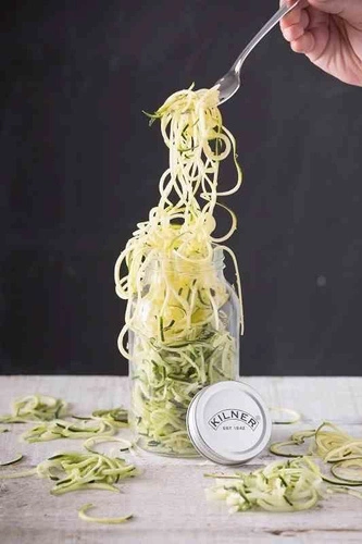 Słoik z tarką-spirala do warzyw KILNER