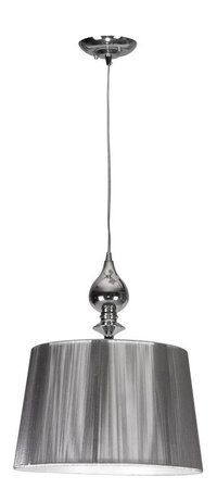 Lampa wisząca Gillenia 1x60W E27 srebrna