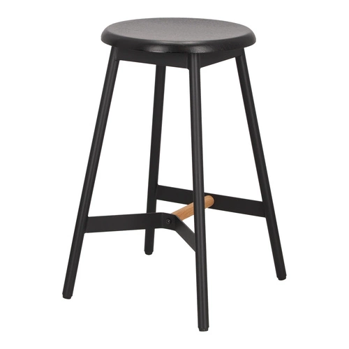 Stołek barowy Aldo czarny OUTLET